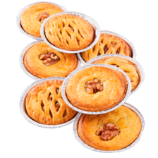 Appelrondo of walnootrondo
